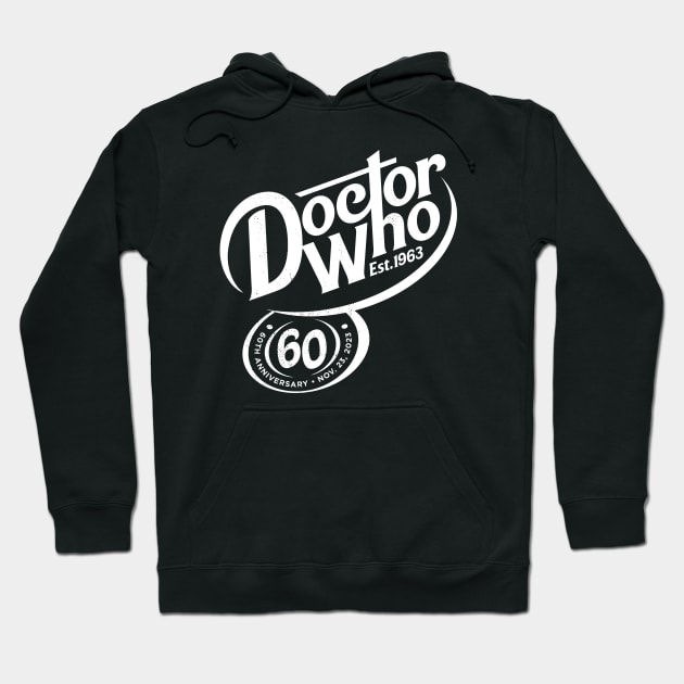 Dr. Pepper cosplaying as Doctor Who - White Hoodie by curtrjensen